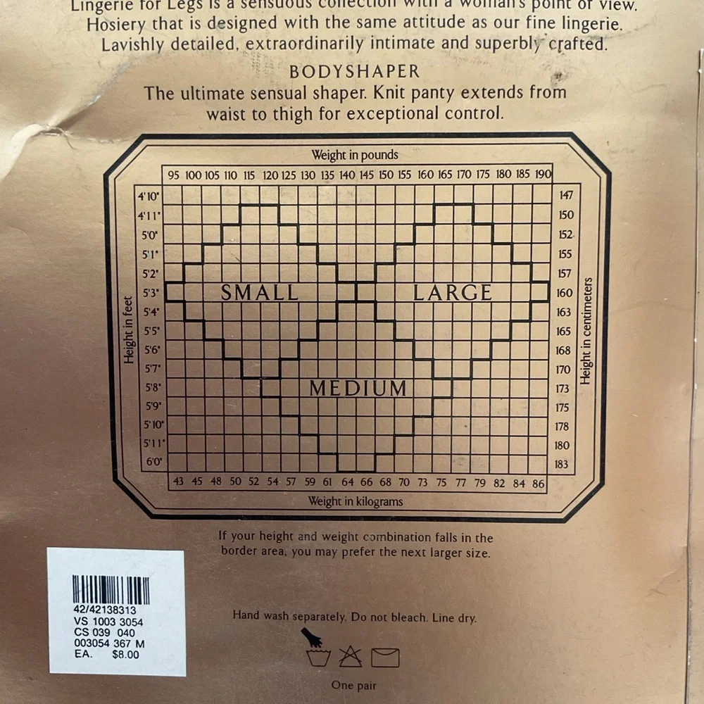 Victorias Secret Pantyhose Bodyshaper size medium